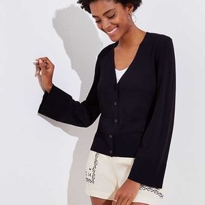 LOFT Flare Sleeve Sweater